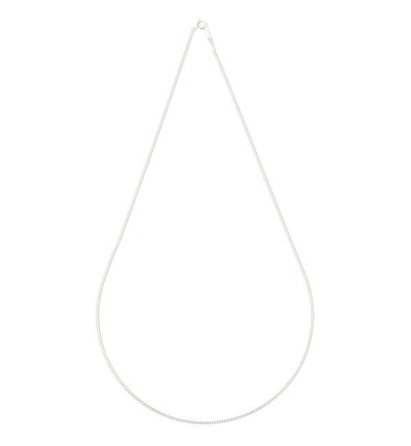 SHIPS any「SHIPS any: SLV925 55cm チェーン ネックレス」|ネックレス|