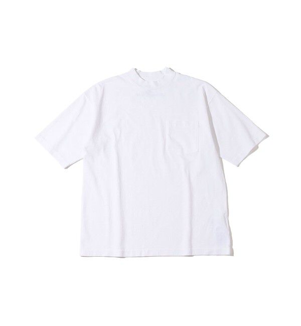 SHIPS「Southwick Gate Label: BO&rsquo;SUN ネック Tシャツ」|Tシャツ・カットソー|ホワイト
