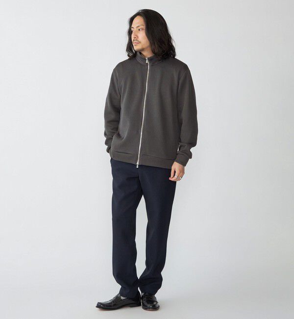 SHIPS「SHIPS:〈手洗い可能〉ドライバーズ ニット ジップ カーディガン」|カーディガン|