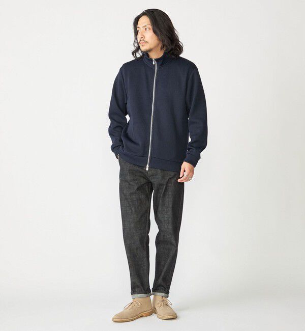 SHIPS「SHIPS:〈手洗い可能〉ドライバーズ ニット ジップ カーディガン」|カーディガン|