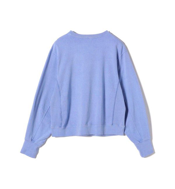 SHIPS for women「SHIPS Primary Navy Label:〈手洗い可能〉顔料染め 天竺 ワイド プルオーバー」|Tシャツ・カットソー|