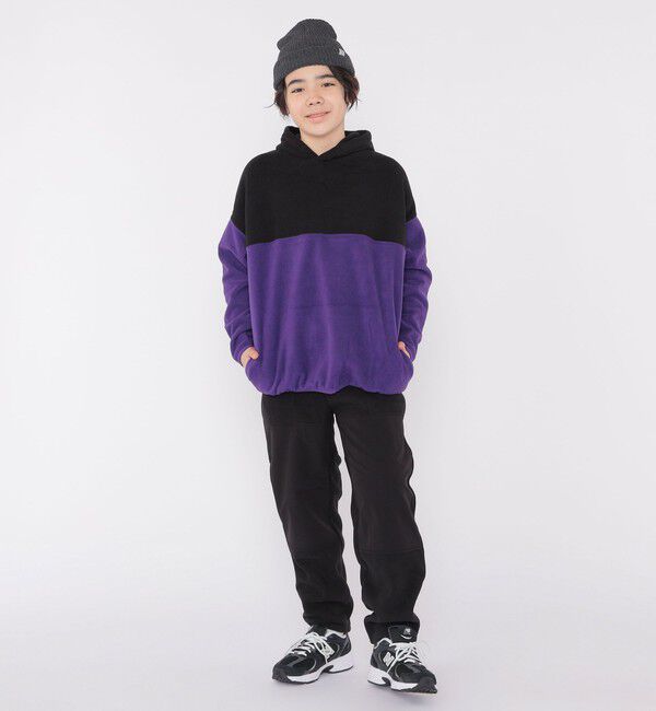 SHIPS KIDS「SHIPS KIDS:140～160cm / フリース ゲーミング パーカー」|パーカー|