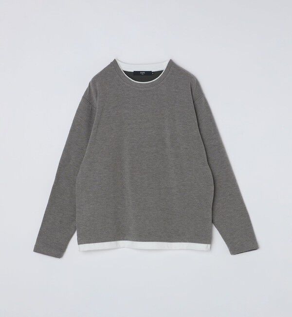 SHIPS Colors 「SHIPS Colors:〈洗濯機可能〉サカリバ フェイクレイヤード ロングスリーブ カットソー」|Tシャツ・カットソー|