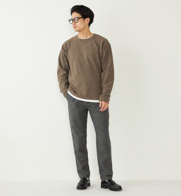 SHIPS Colors 「SHIPS Colors:〈洗濯機可能〉サカリバ フェイクレイヤード ロングスリーブ カットソー」|Tシャツ・カットソー|