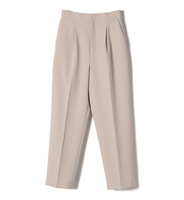 SHIPS Colors 「SHIPS Colors:〈手洗い可能〉ツインクロス タック パンツ◇」|その他|ナチュラル