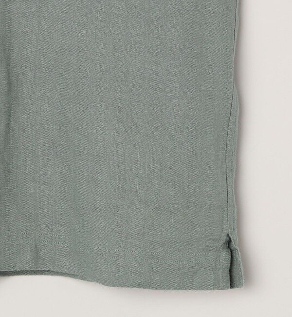 SHIPS any「SHIPS any:〈洗濯機可能〉NOVELTEX リネン オープンカラーシャツ(セットアップ対応)◇」|シャツ・ブラウス|