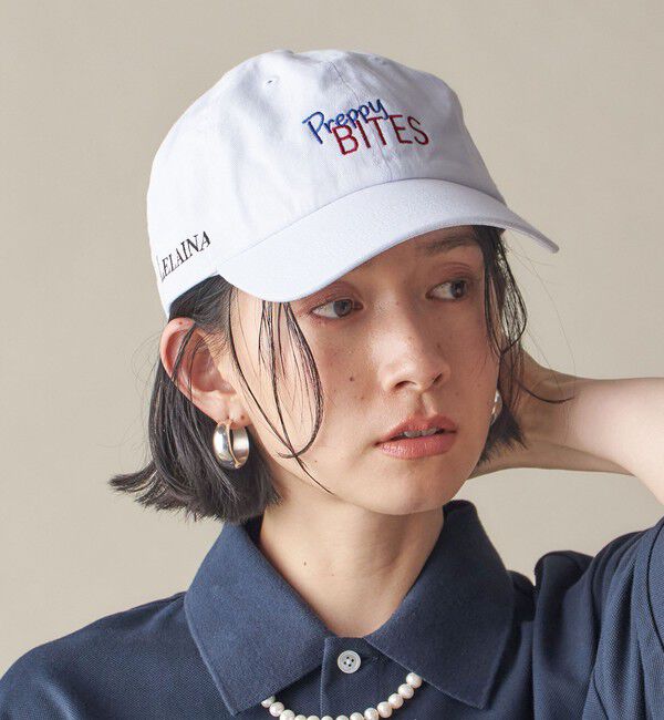 SHIPS for women「SHIPS NINE CASE:エンブロイダリー キャップ」|キャップ・キャスケット|