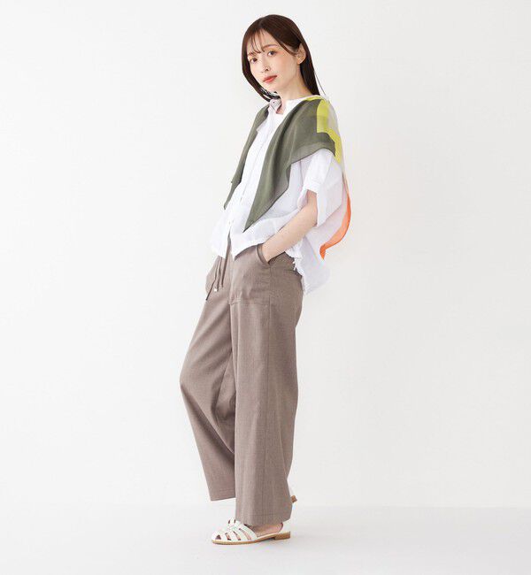 SHIPS Colors 「SUBLIME:パターン ビッグ スカーフ」|バンダナ・スカーフ|