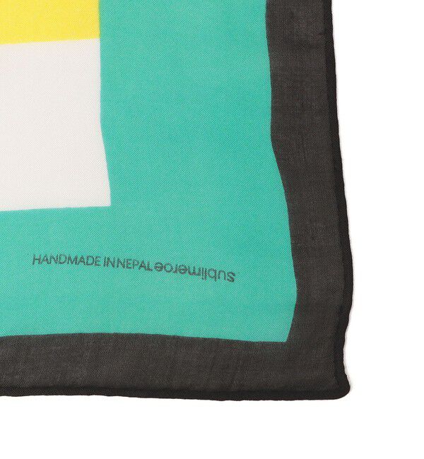 SHIPS Colors 「SUBLIME:パターン ビッグ スカーフ」|バンダナ・スカーフ|