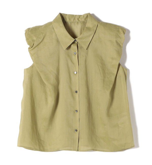 SHIPS for women「〈手洗い可能〉ラミー 4 ギャザー スリーブ ブラウス」|シャツ・ブラウス|