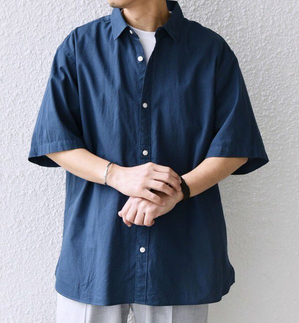 SHIPS any「SHIPS any:〈洗濯機可能〉コットン/リネン レギュラーカラー シャツ◇」|シャツ・ブラウス|