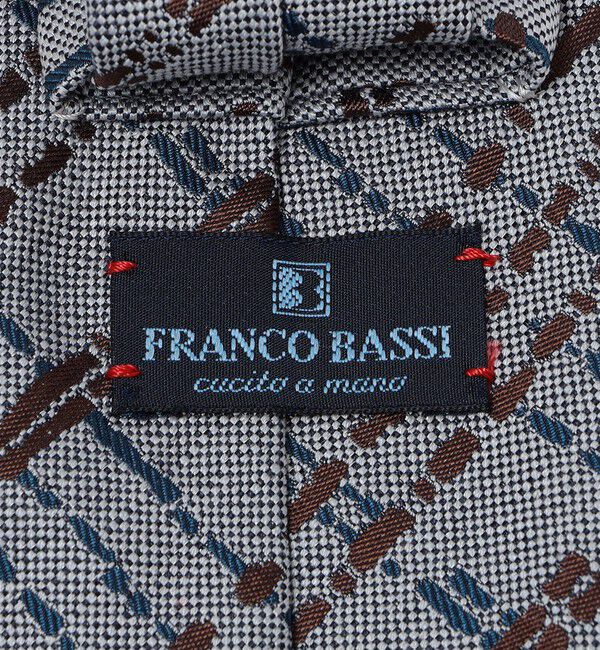 SHIPS「FRANCOBASSI: ジャカード フェード チェック ネクタイ」|ネクタイ・蝶ネクタイ|