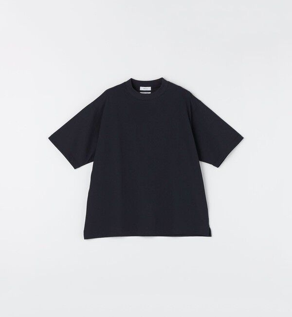 SHIPS any「SHIPS any: JAPAN MADE ハイゲージ コットン リラックス リブネック Tシャツ◇」|Tシャツ・カットソー|