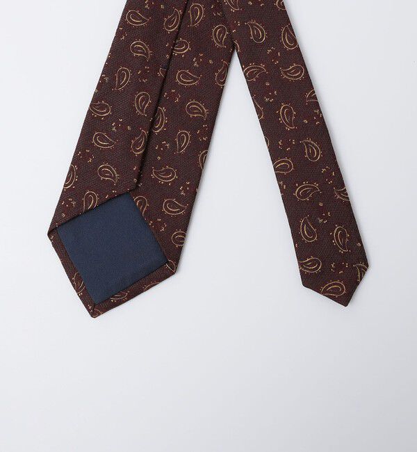 SHIPS「Puccini: シルク ウール メランジ ペイズリー ネクタイ」|ネクタイ・蝶ネクタイ|