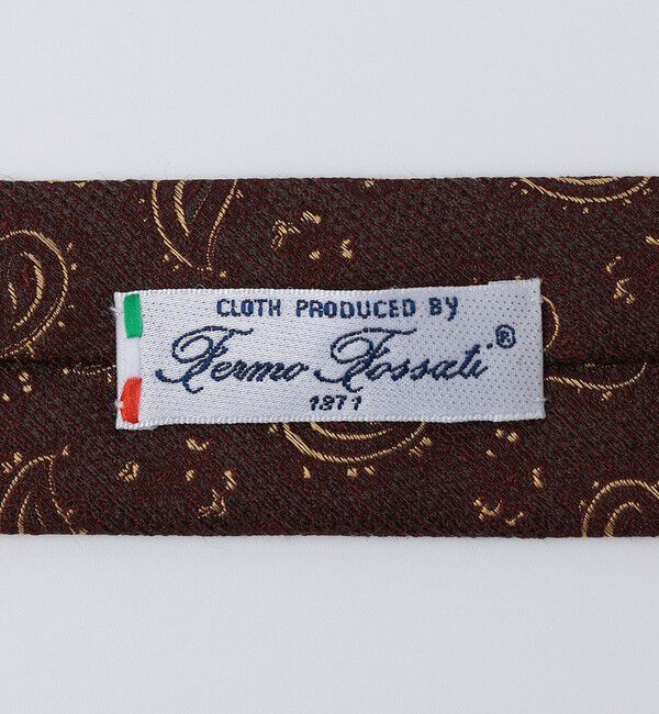 SHIPS「Puccini: シルク ウール メランジ ペイズリー ネクタイ」|ネクタイ・蝶ネクタイ|