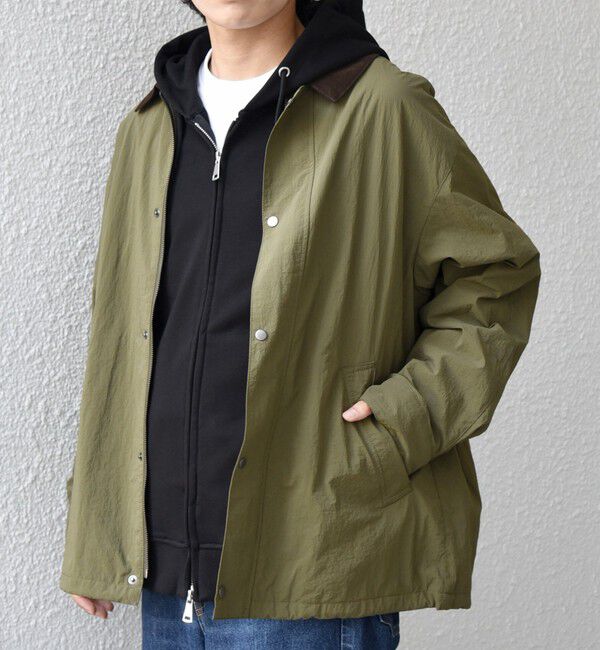 SHIPS any「【SHIPS any別注】Bollington: タスランナイロン ショート ハンティングジャケット◇」|ブルゾン・スタジャン|