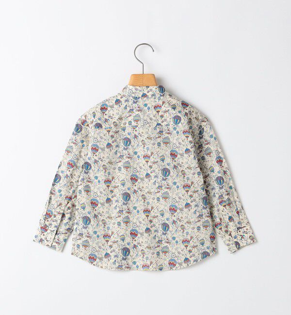 SHIPS KIDS「SHIPS KIDS:100～130cm / リバティ プリント 長袖 シャツ」|シャツ・ブラウス|