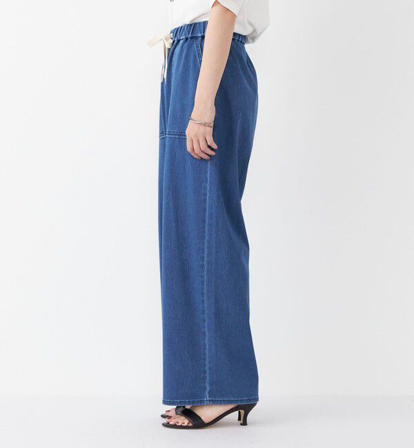 SHIPS Colors 「SHIPS Colors:〈洗濯機可能〉カットデニム ドロスト パンツ◇」|デニム|