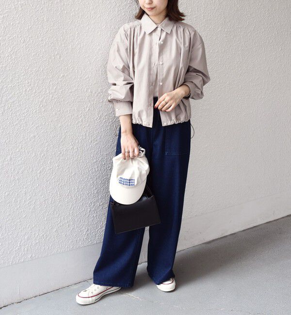 SHIPS Colors 「SHIPS Colors:〈洗濯機可能〉カットデニム ドロスト パンツ◇」|デニム|