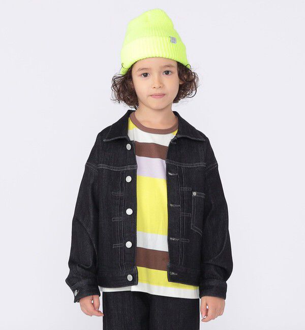 SHIPS KIDS「SHIPS KIDS:100～130cm /ヴィンテージ ライク デニム ジャケット」|デニムジャケット|
