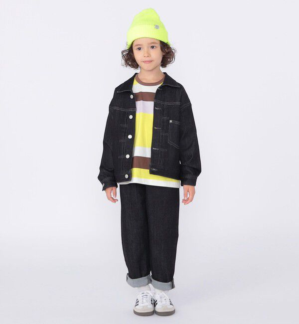 SHIPS KIDS「SHIPS KIDS:100～130cm /ヴィンテージ ライク デニム ジャケット」|デニムジャケット|