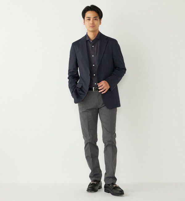 SHIPS Colors 「SHIPS Colors:コットン フランネル 小紋柄 プリント ワイドカラー シャツ」|シャツ・ブラウス|