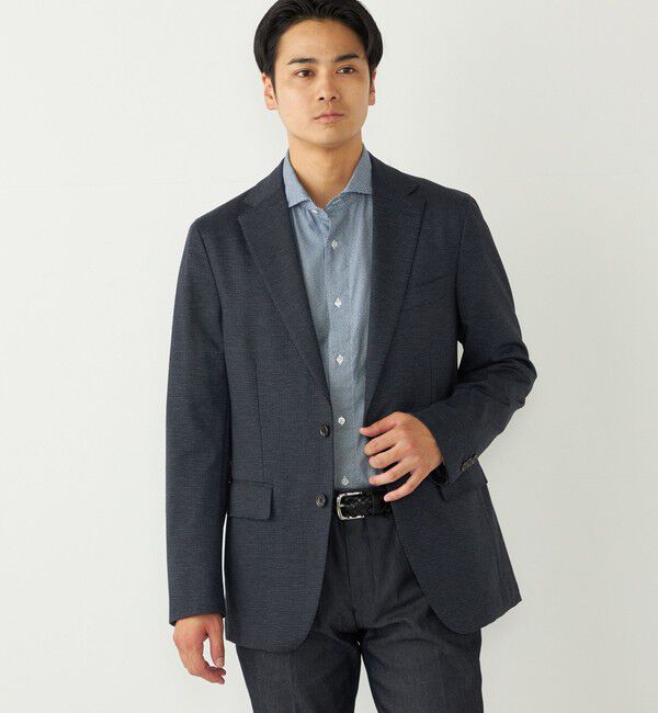 SHIPS Colors 「SHIPS Colors:コットン フランネル 小紋柄 プリント ワイドカラー シャツ」|シャツ・ブラウス|