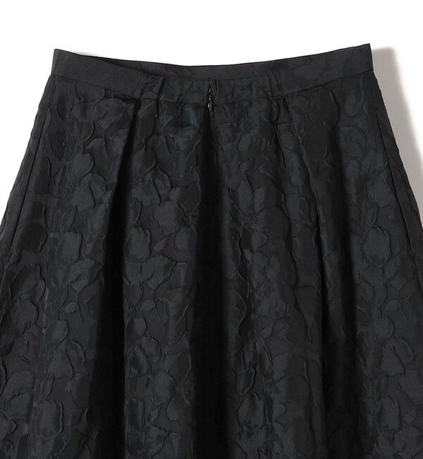 SHIPS for women「〈手洗い可能〉膨れ ジャカード タック フレア スカート」|スカート|