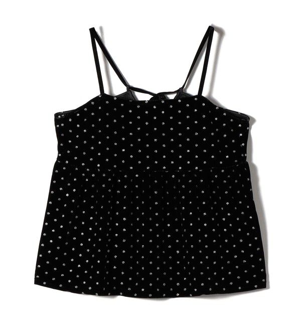 SHIPS Colors 「SHIPS Colors:〈手洗い可能〉グリッタープリント ポリエステルベロア キャミソール」|その他|