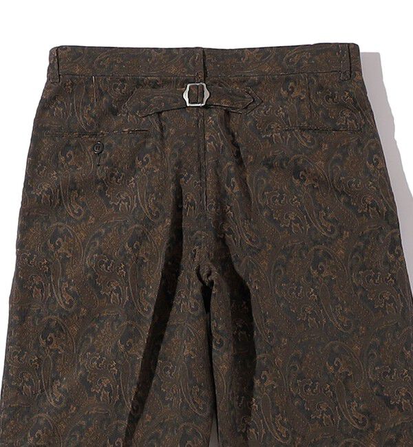 SHIPS「Southwick Gate Label:〈セットアップ対応〉プリント コーデュロイ スラックス」|スラックス|