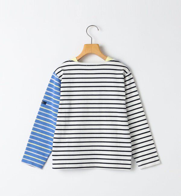 SHIPS KIDS「SHIPS KIDS:140～150cm /ボーダー ロングスリーブTシャツ」|Tシャツ・カットソー|