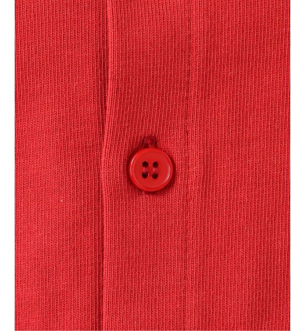 OUTDOOR PRODUCTS Usual Things「≪予約≫ロゴ刺繍コットンクルーネックカーディガン」|カーディガン|