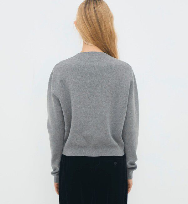 コットンカシミヤ クルーネックカーディガン（CABaN）｜ルミネの