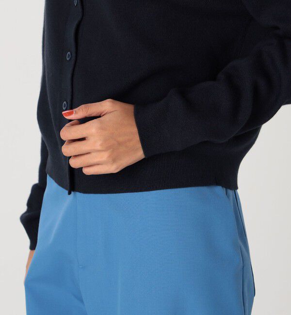 コットンカシミヤ クルーネックカーディガン（CABaN）｜ルミネの