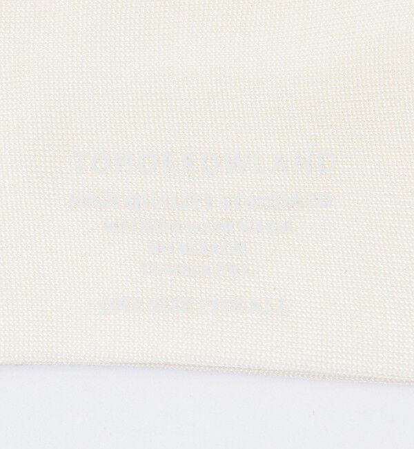TOMORROWLAND GOODS「TOMORROWLAND シルクナイロン ソリッドソックス」|ソックス|
