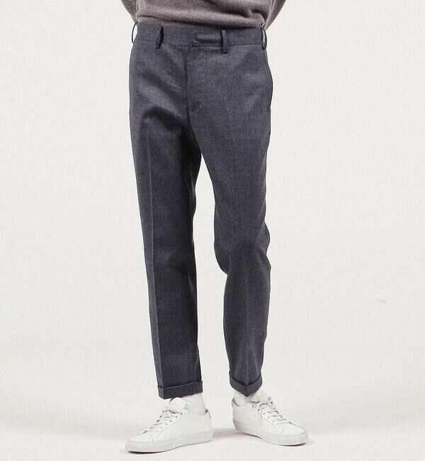 TOMORROWLAND MENS「ウールポリウレタン バックシャーリングスリムパンツ」|その他|