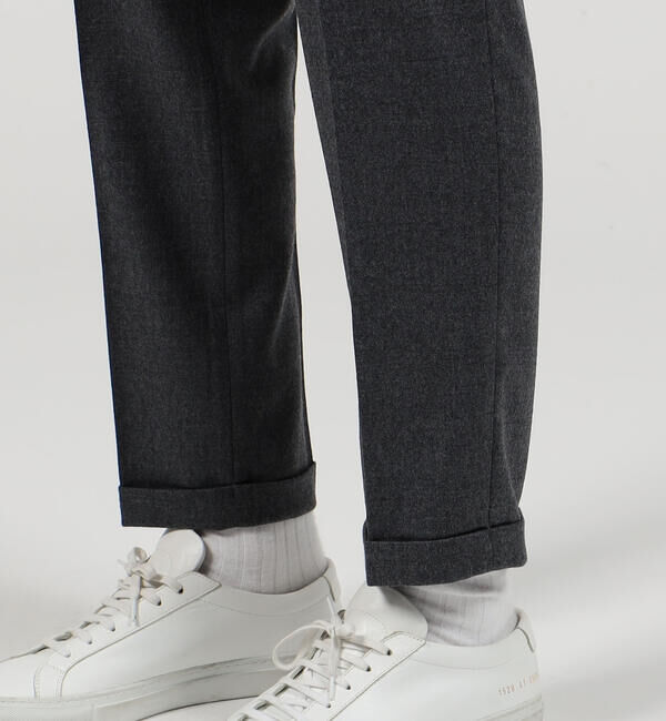 TOMORROWLAND MENS「ウールポリウレタン バックシャーリングスリムパンツ」|その他|