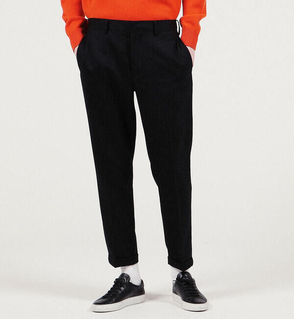 TOMORROWLAND MENS「ウールポリウレタン バックシャーリングスリムパンツ」|その他|