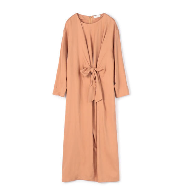 Ballsey「セルロースモールスキン フロントリボンワンピース」|ワンピース|