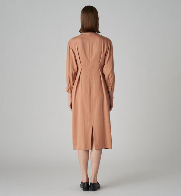 Ballsey「セルロースモールスキン フロントリボンワンピース」|ワンピース|