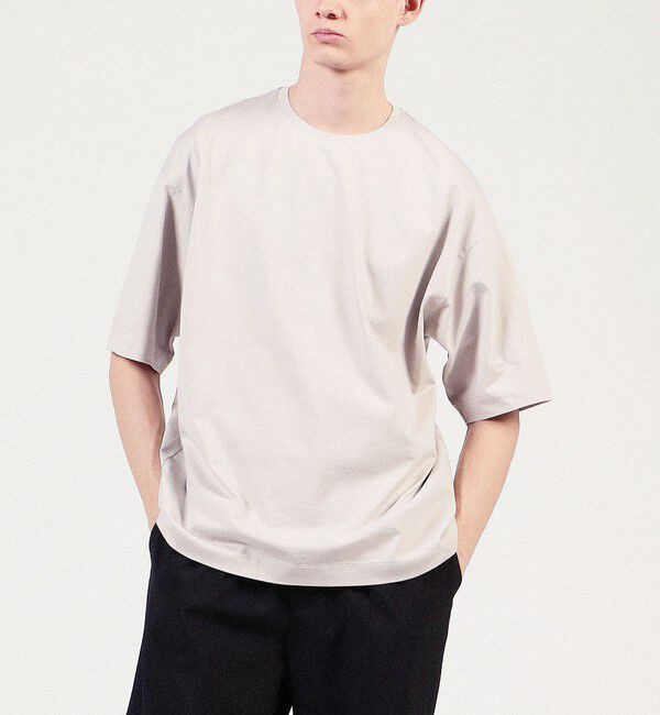 TOMORROWLAND MENS「ヘビーピューリティー ショートスリーブクルーネックプルオーバー」|Tシャツ・カットソー|