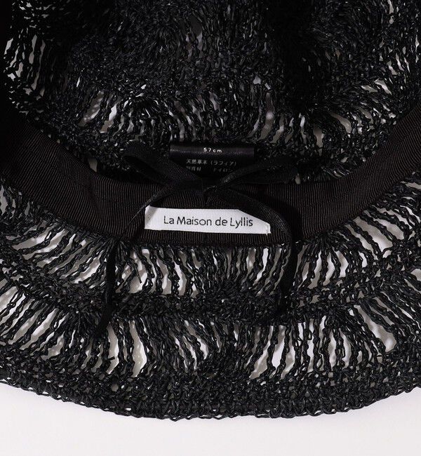 TOMORROWLAND GOODS「La Maison de Lyllis ラフィアハット」|ストローハット|