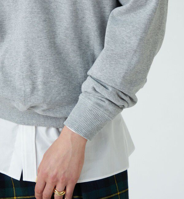 TOMORROWLAND BUYING WEAR「【別注】Les Petits Basics コットン ジッププルオーバー」|Tシャツ・カットソー|