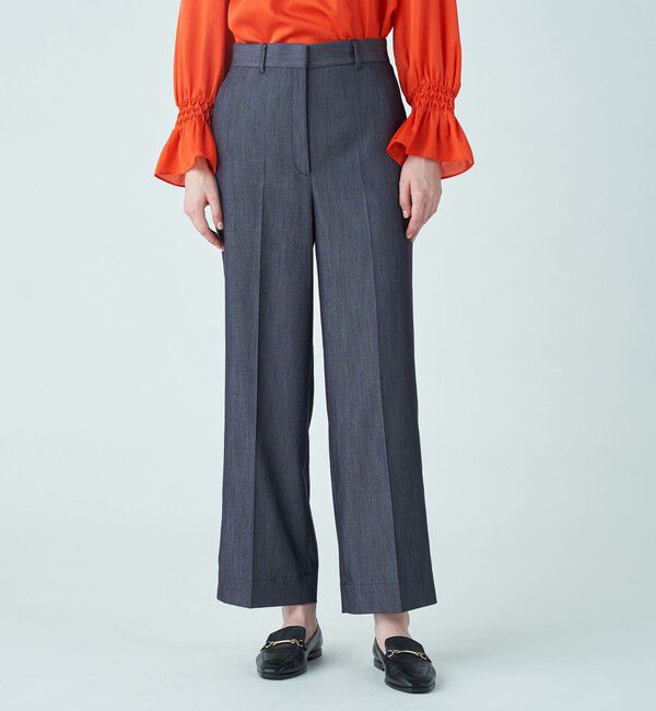Ballsey「セルロースデニム セミワイドパンツ」|その他|