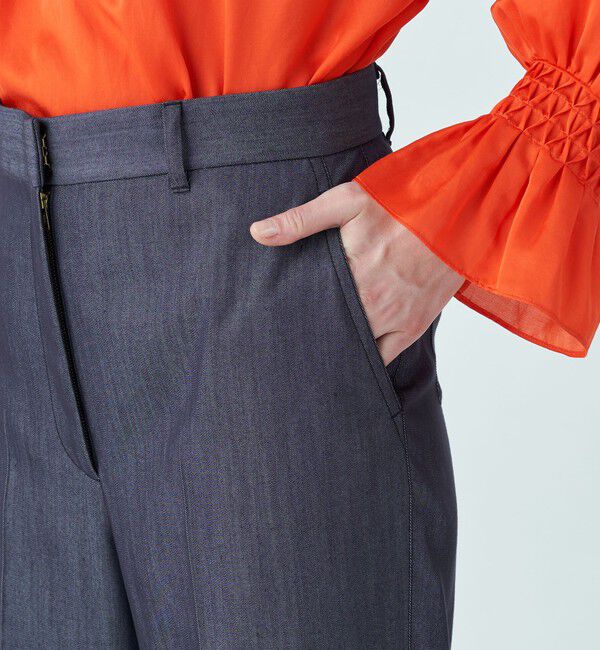 Ballsey「セルロースデニム セミワイドパンツ」|その他|