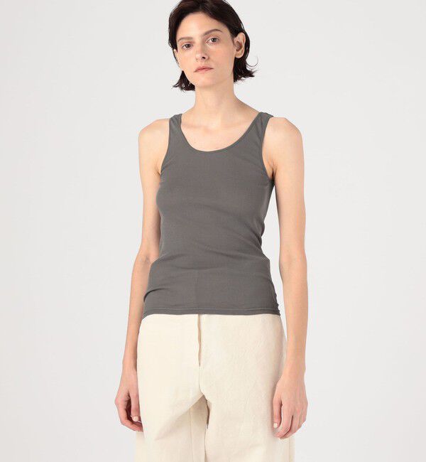 TOMORROWLAND HOME「コットンフライス タンクトップ」|タンクトップ|