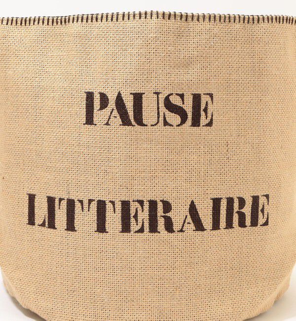 TOMORROWLAND HOME「ジュート ランドリーバスケットバッグ」|トイレタリー・ランドリーグッズ|