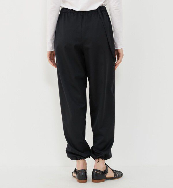 GALERIE VIE「ウォッシャブルギャバイージーパンツ」|チノ|