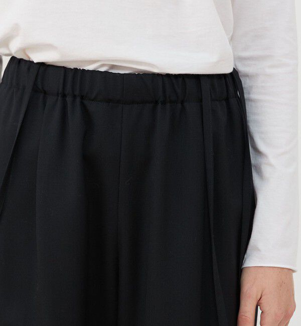 GALERIE VIE「ウォッシャブルギャバイージーパンツ」|チノ|