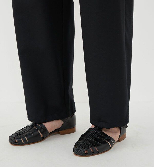 GALERIE VIE「ウォッシャブルギャバイージーパンツ」|チノ|